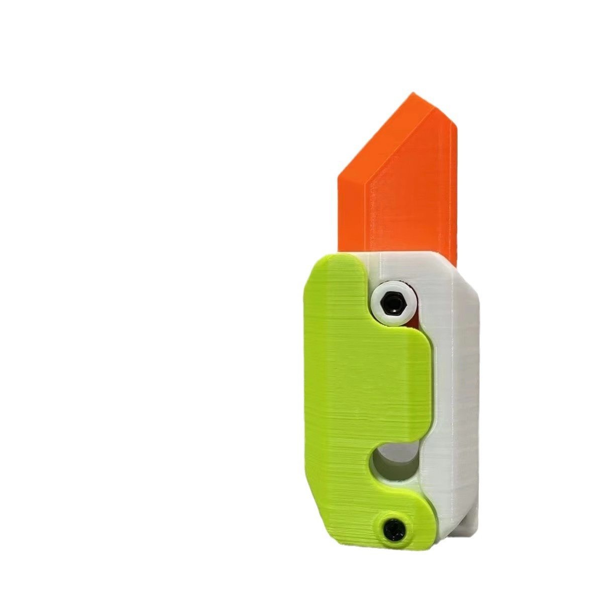 3D Printing Gravity Cub Jumping Small Radish Knife Mini Model Student Prize Pendant Decompression Toy For Children Gift - Image 3