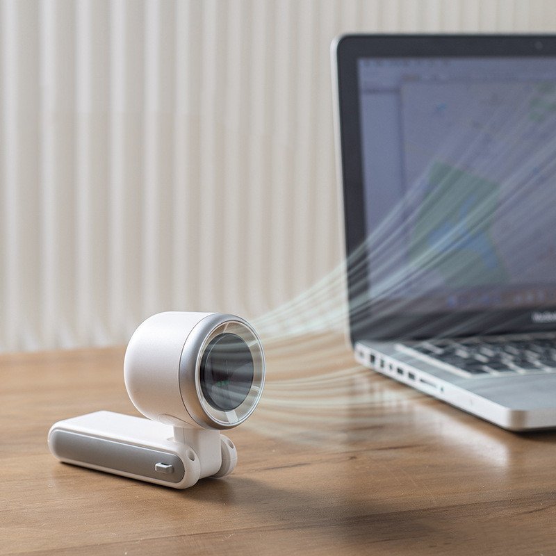 Hanging Neck Outdoor 180 Degree Folding Desktop Mini Fan Hand-held Folding High-speed Powerful Turbo Fan - Image 7