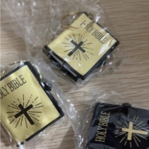 Stainless Steel Necklaces For Men Women Cross Bible Verses Pendant Christian Jesus Baptism Gifts Fashion Jewelry