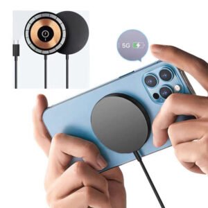 The Qi Wireless Charger 15w Magnetic Wireless Fast Charging Is Suitable For 12, 13, 14, 15 And 16 Mobile Phone Models